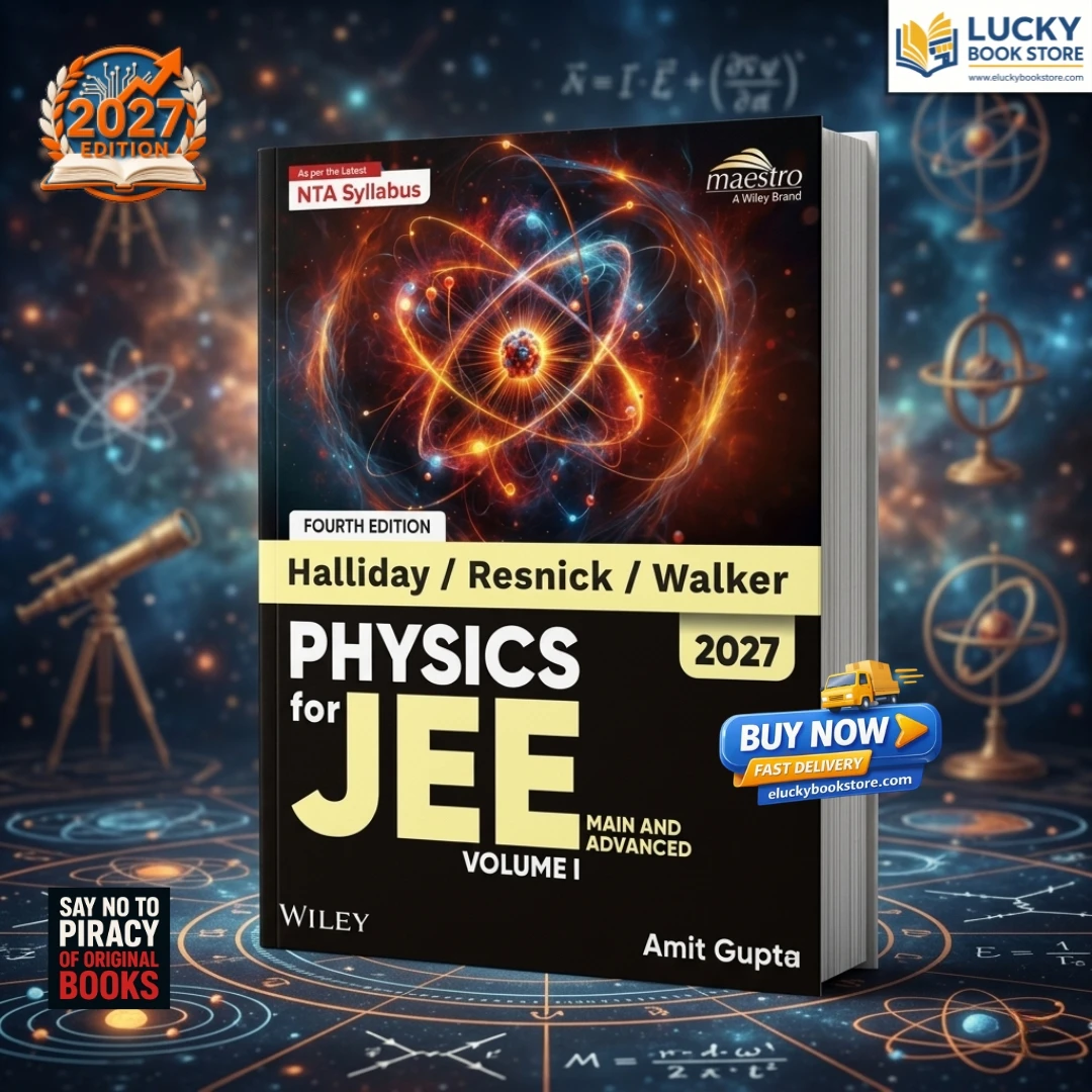 Haliday/Resnick/Walker Physics for JEE Main and Advanced | Vol 1 | 4th Edition 2027 | Amit Gupta | Wiley