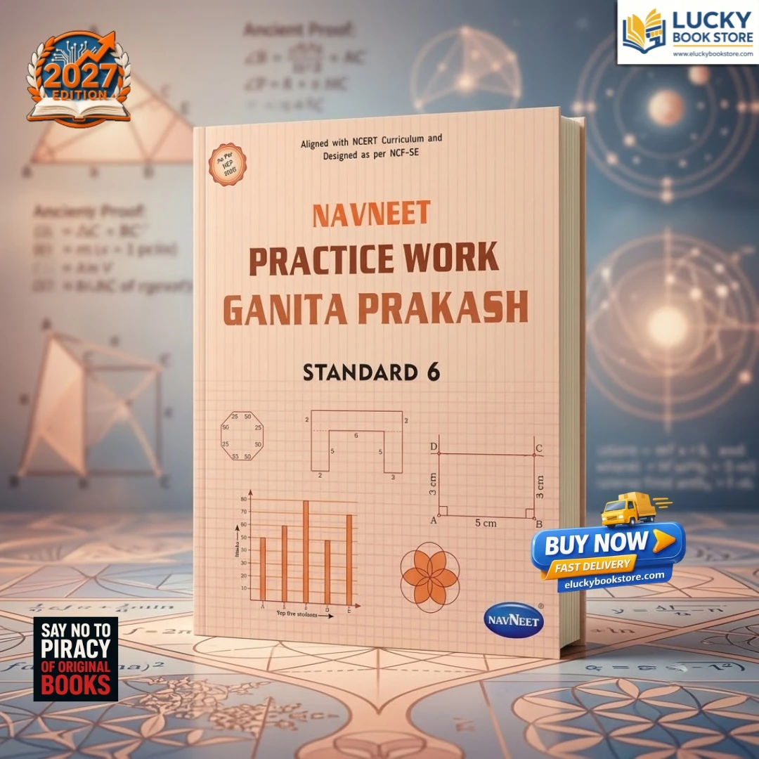 Class 6 Navneet Practice Work Ganita Prakash | English | 2026 Edition
