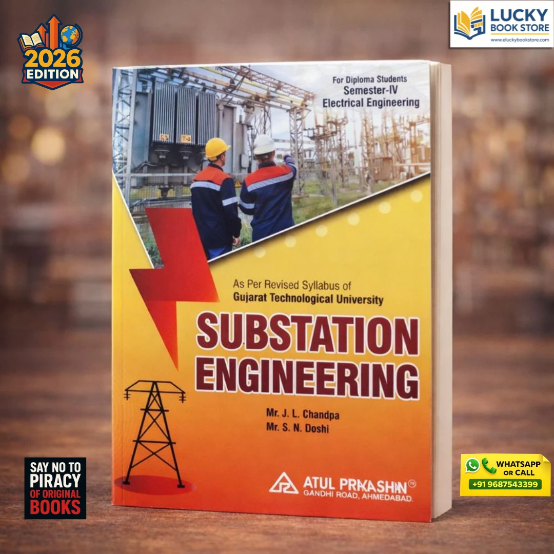 4th Sem Diploma Substation Engineering(English) 2026 Edition by JL Chandpa | Atul Prakashan