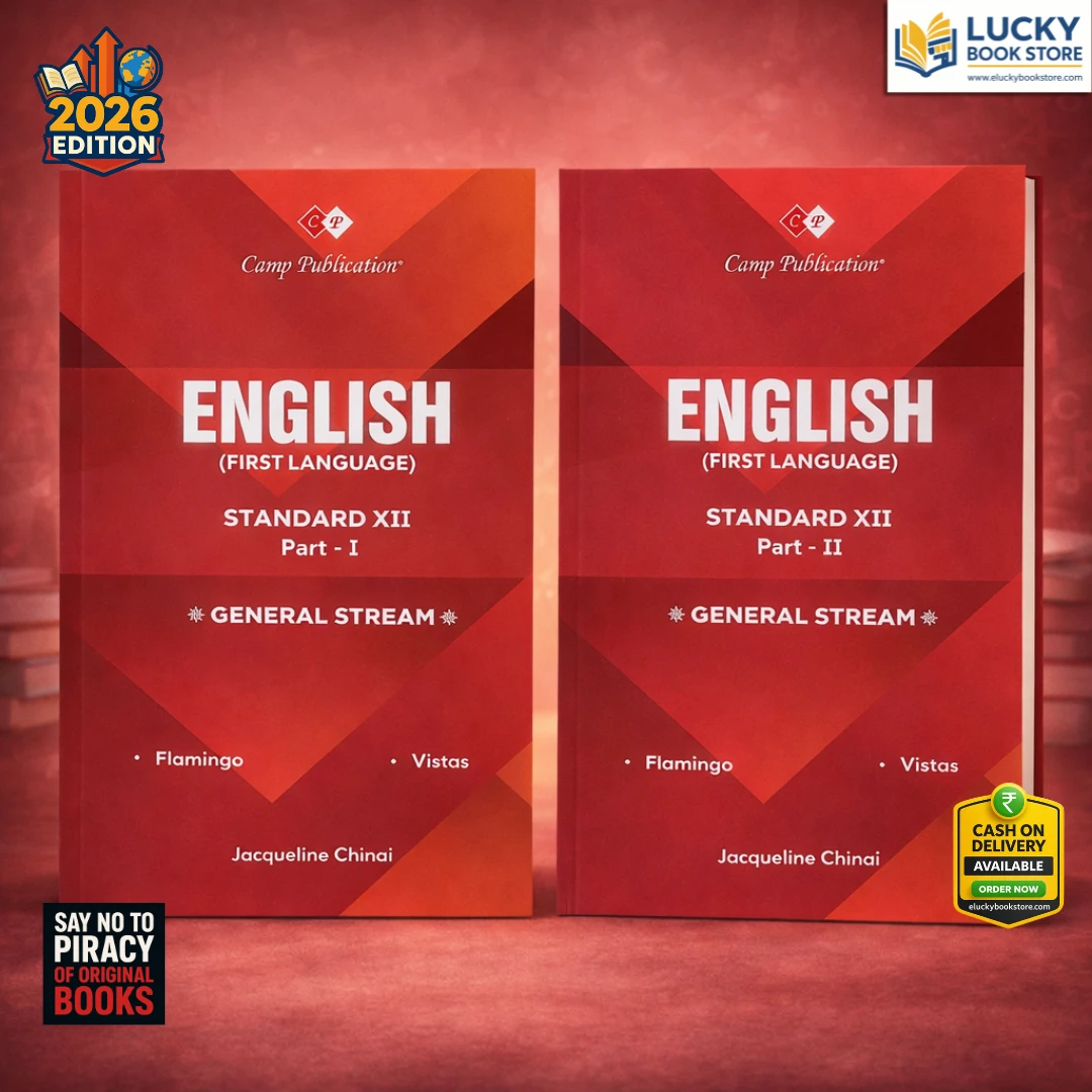 Std 12 General Stream English(First Language) Part-1 & 2 | 2026 Edition | Camp Publication