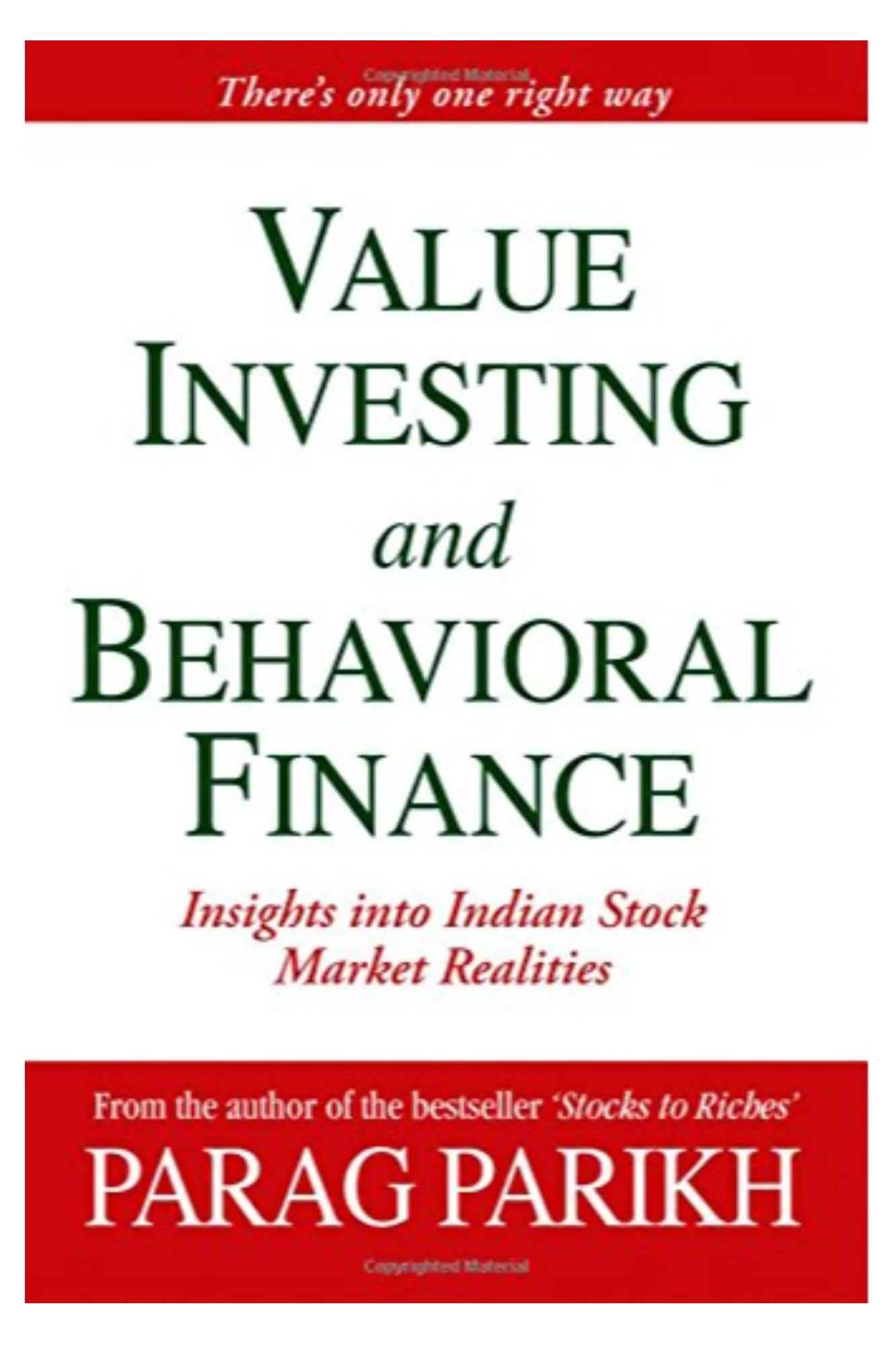 VALUE INVESTING & BEHAVIORAL FINANCE BY PARAG PARIKH (MCGRAWHILL)