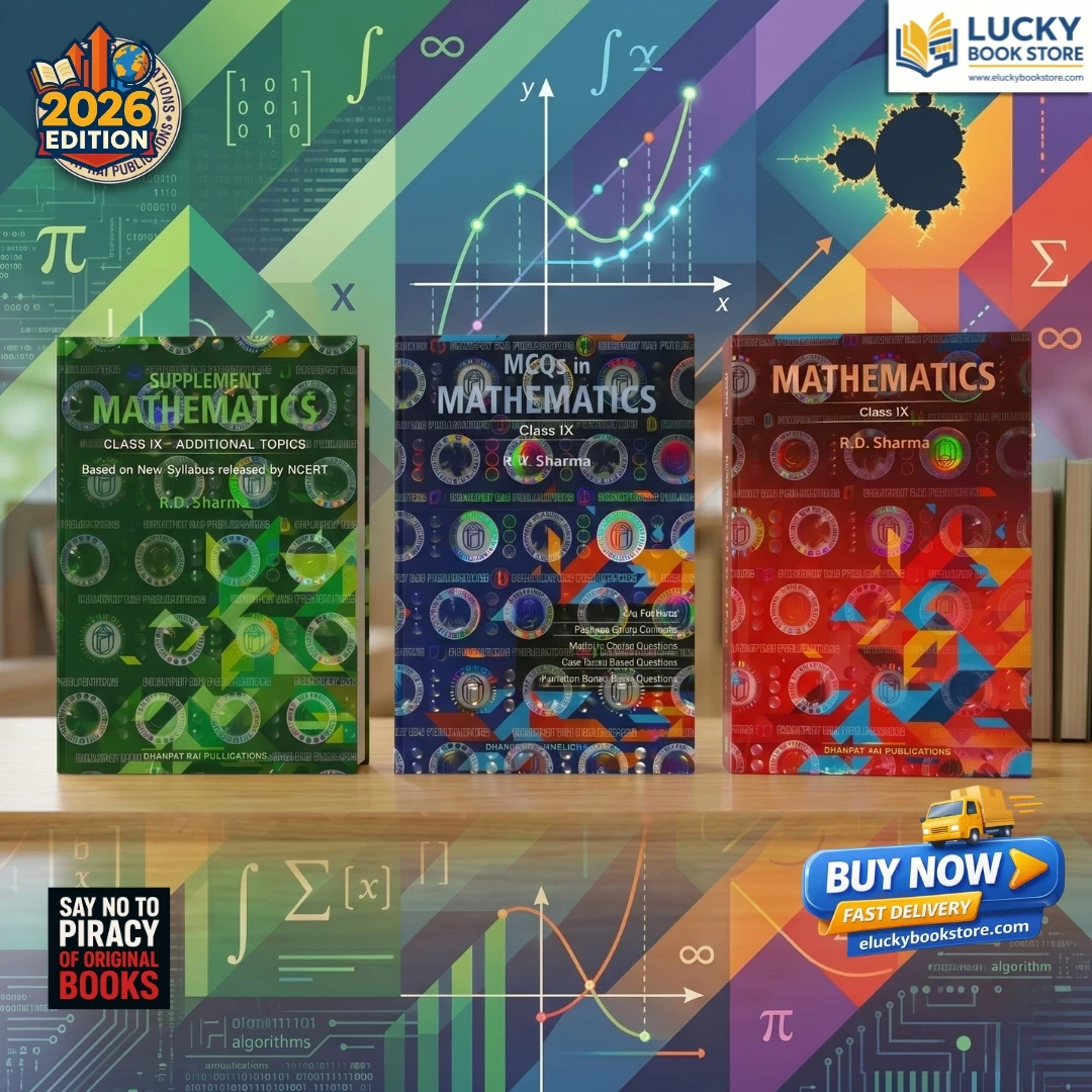 Class 9 CBSE Mathematics(Including Free MCQs Book) + Additional Topics | As Per New Syllabus | 2026 Edition | RD Sharma | Dhanpat Rai
