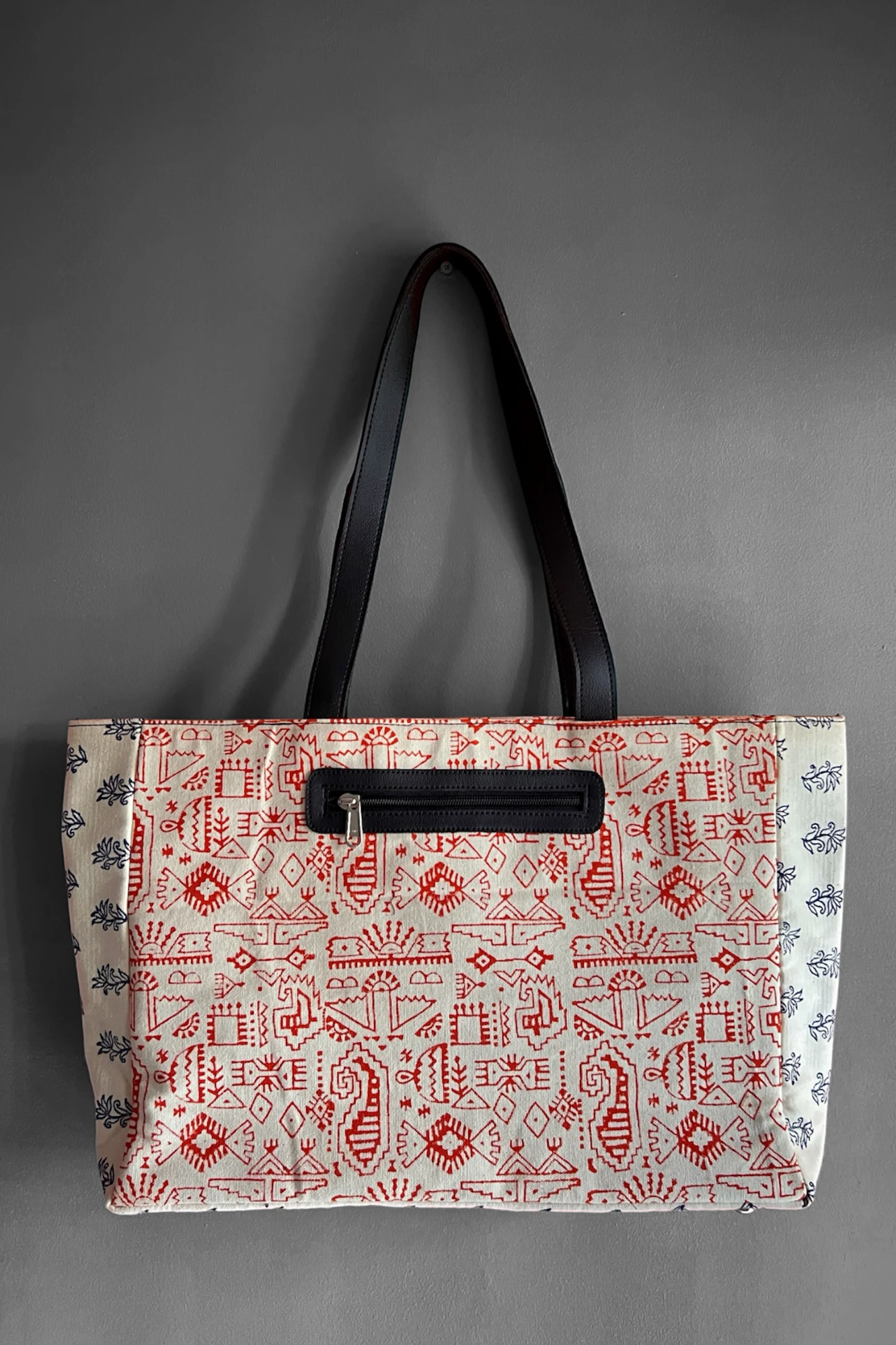 Sultana Handpainted Organic Canvas Tote bag