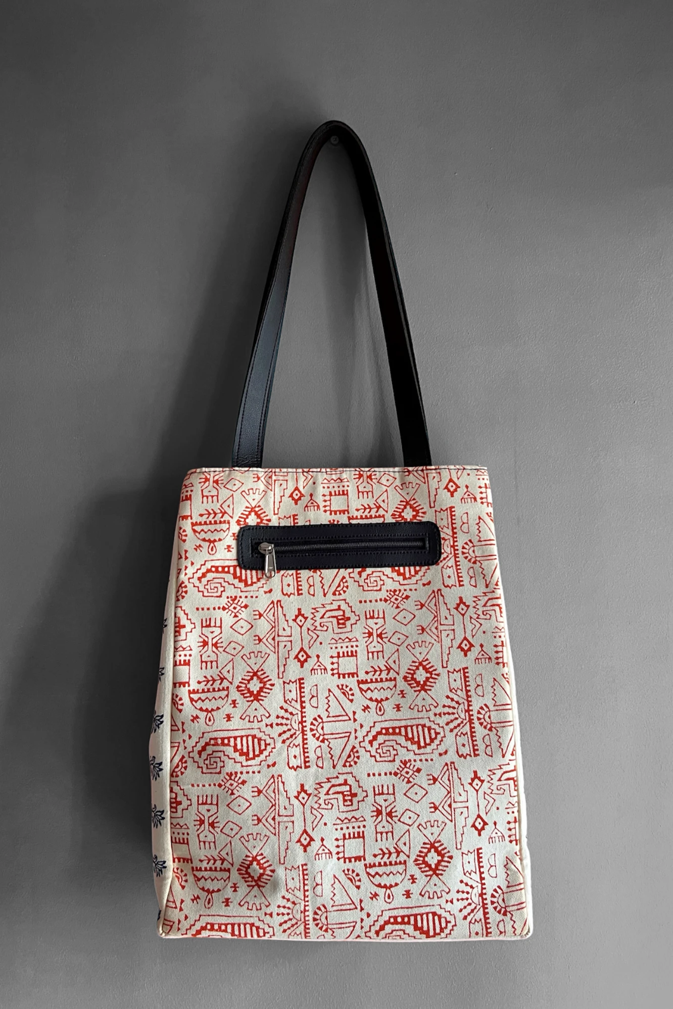 Kamayani Handpainted Organic Canvas Tote Bag