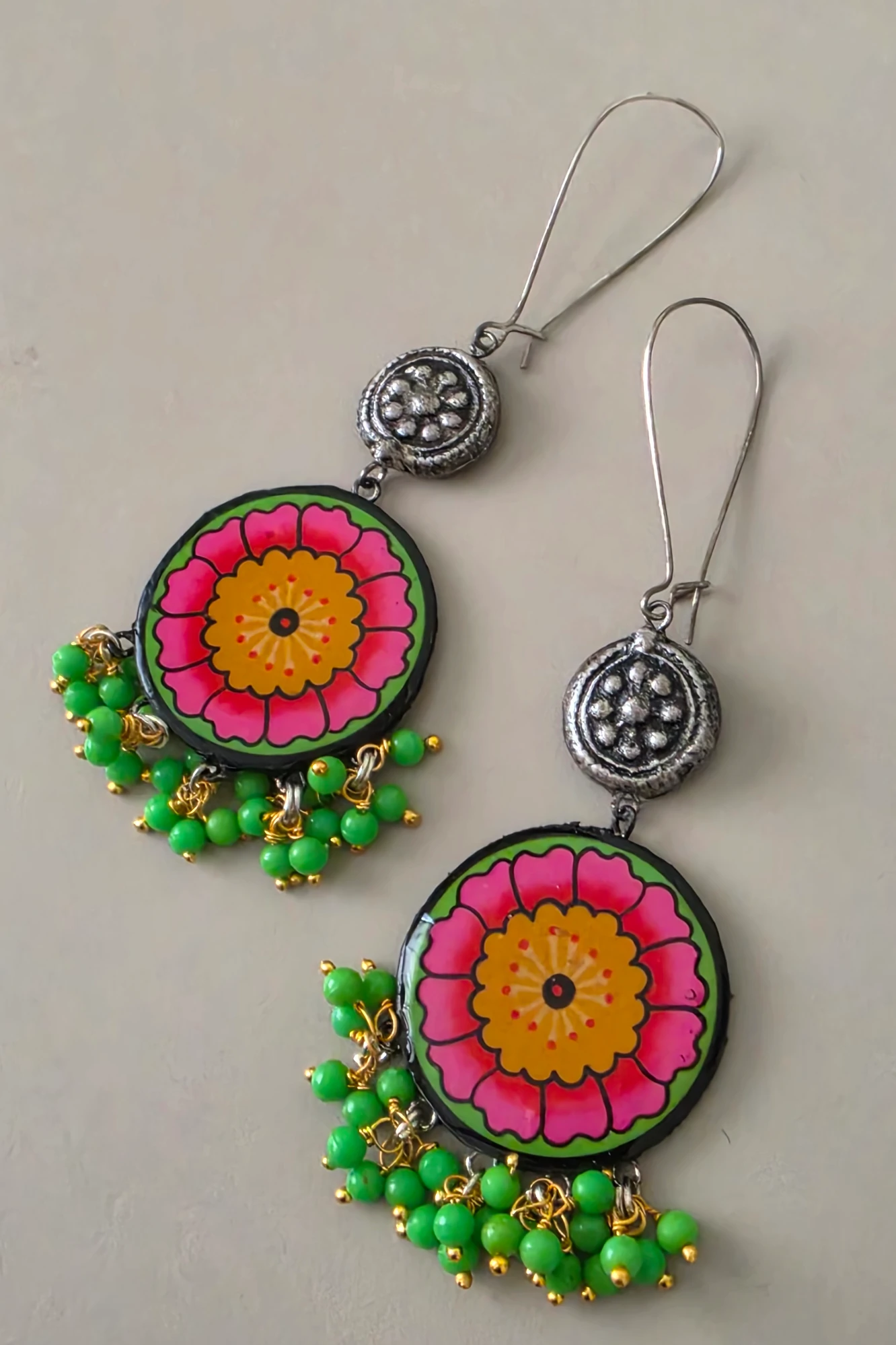 Phulwa Handcrafted Dangler earring