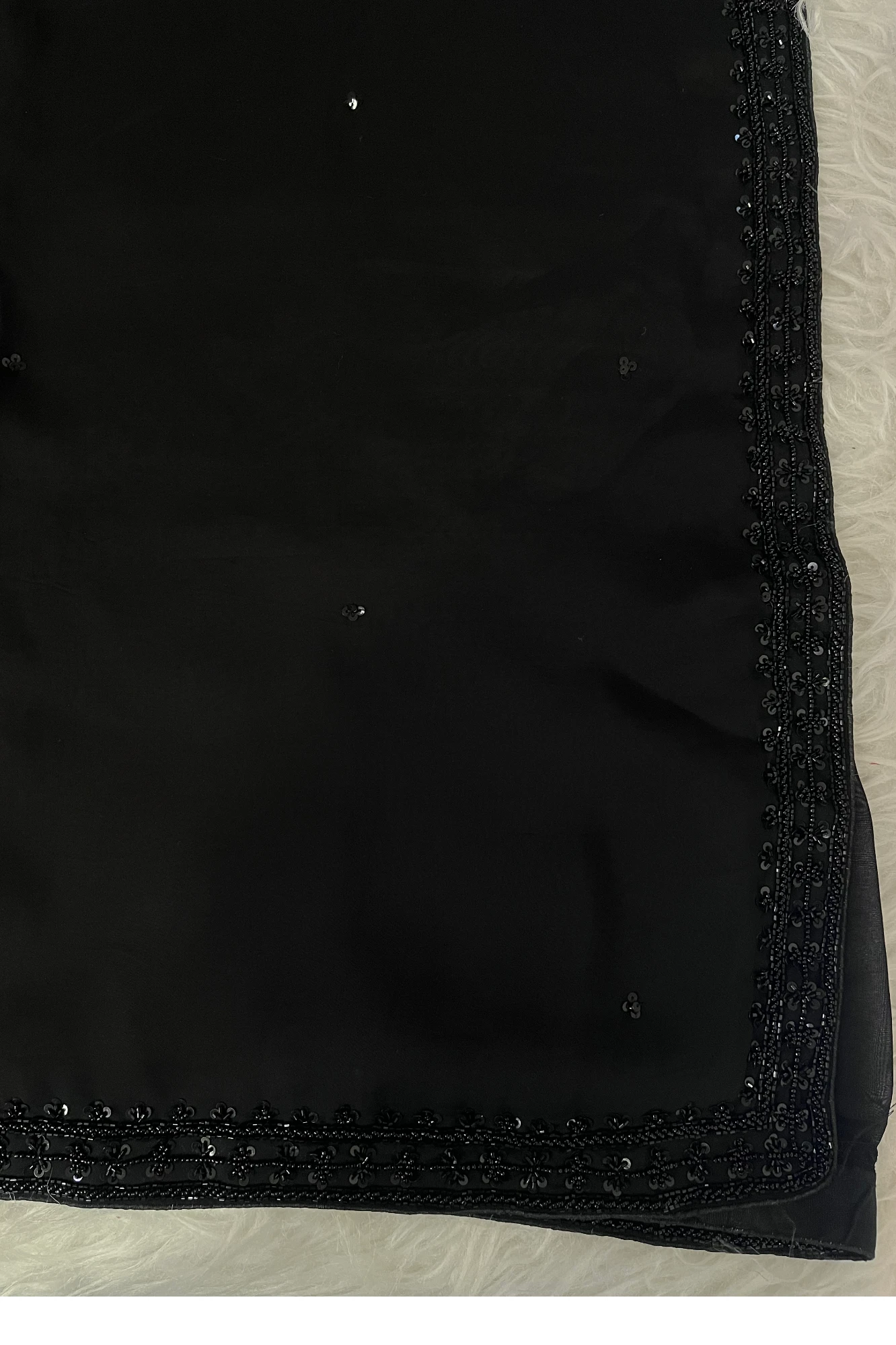 Black Soft Tissue Saree 5164 03