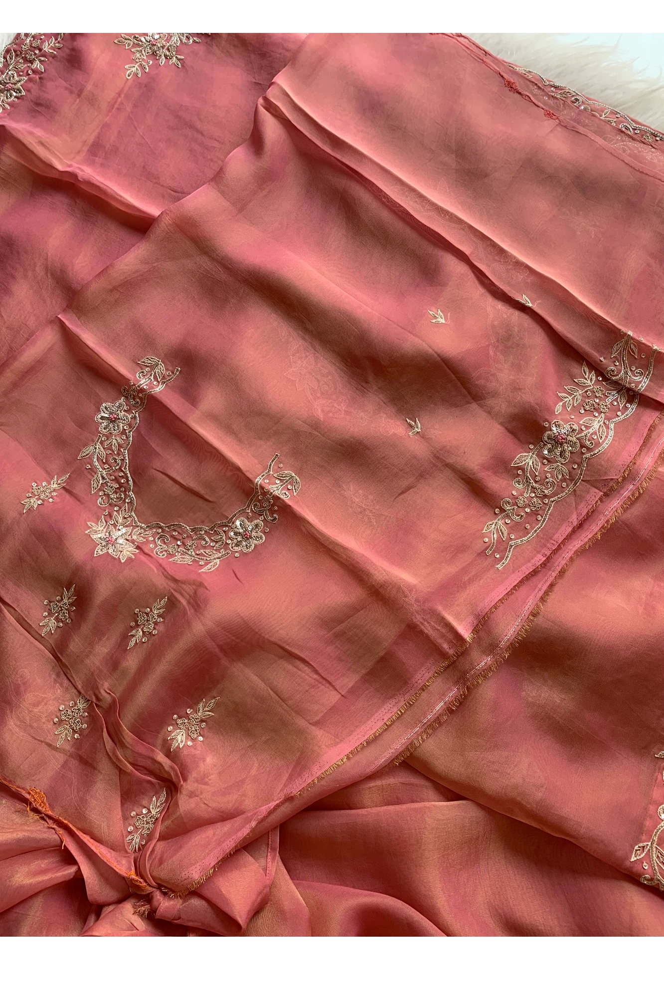 Pink Tissue Silk Saree 5792 02