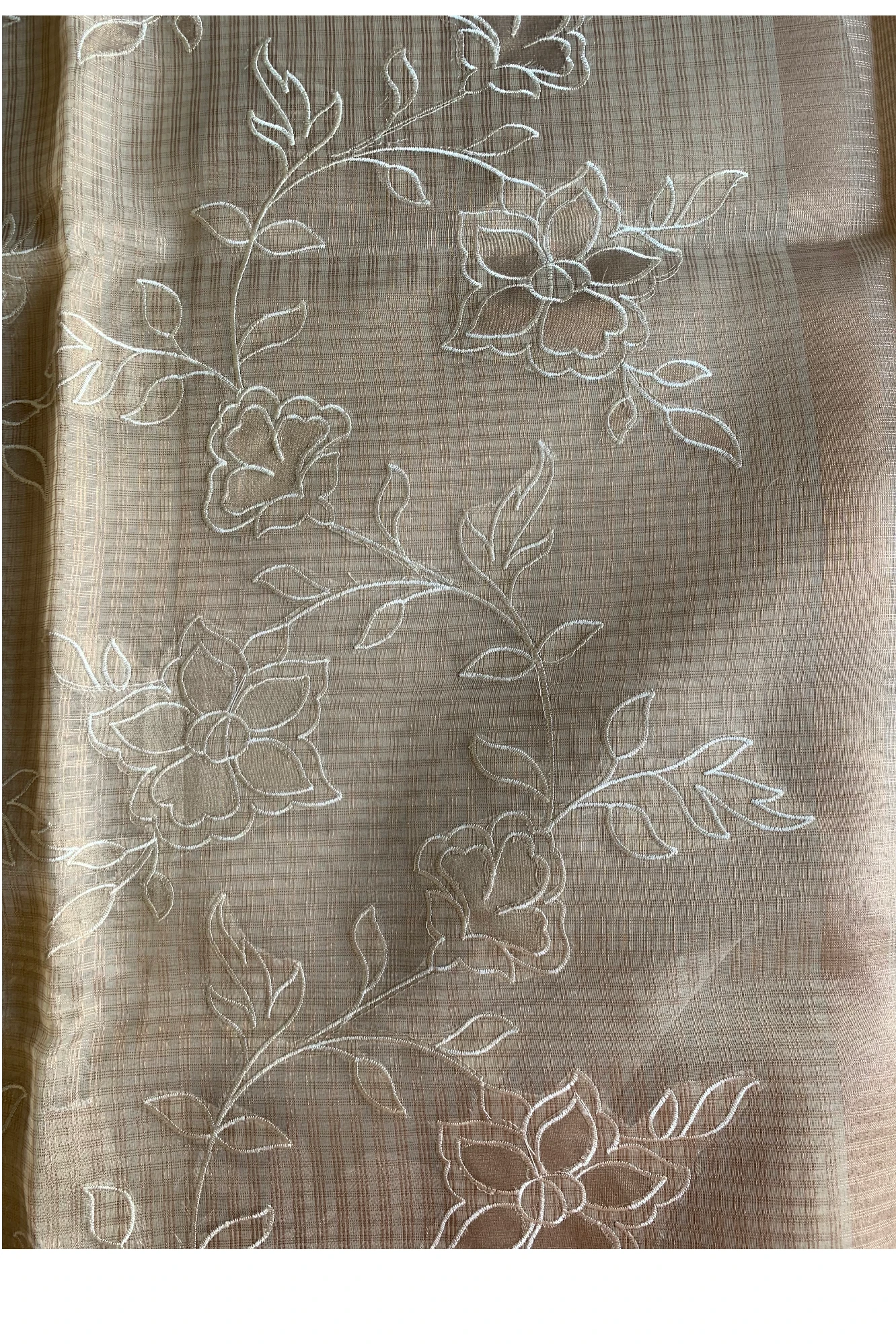 Beige Kota Banarasi Saree 5814 03