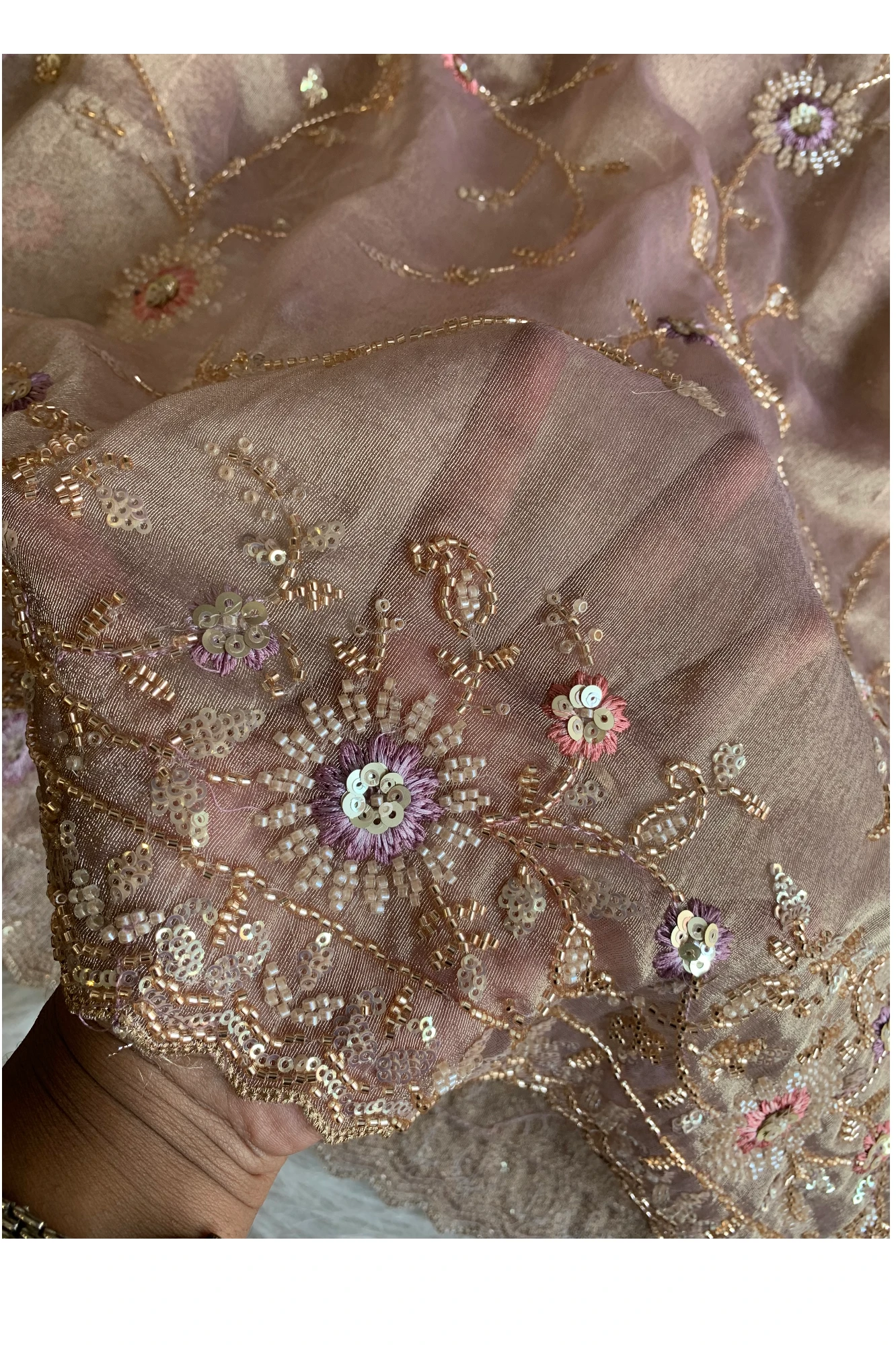 Onion Tissue Saree 5745 03