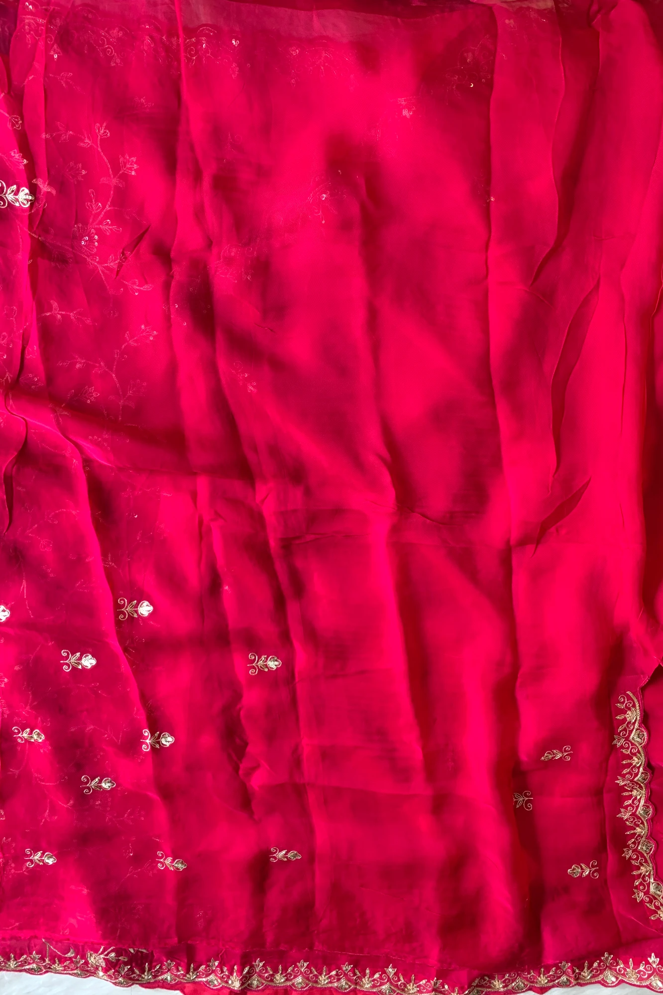 Pink Aari Lilly Silk Saree 5848 06