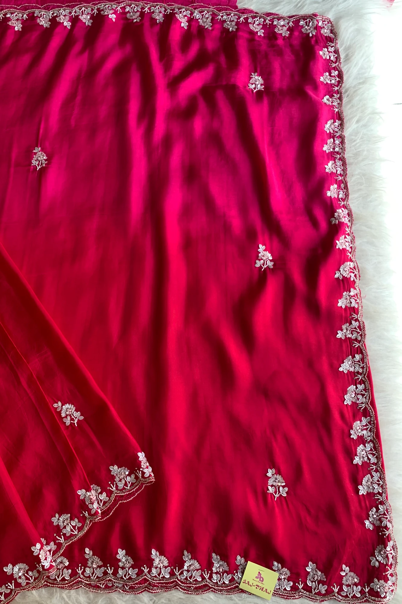 Ombre Habutai Silk Saree 5762 08