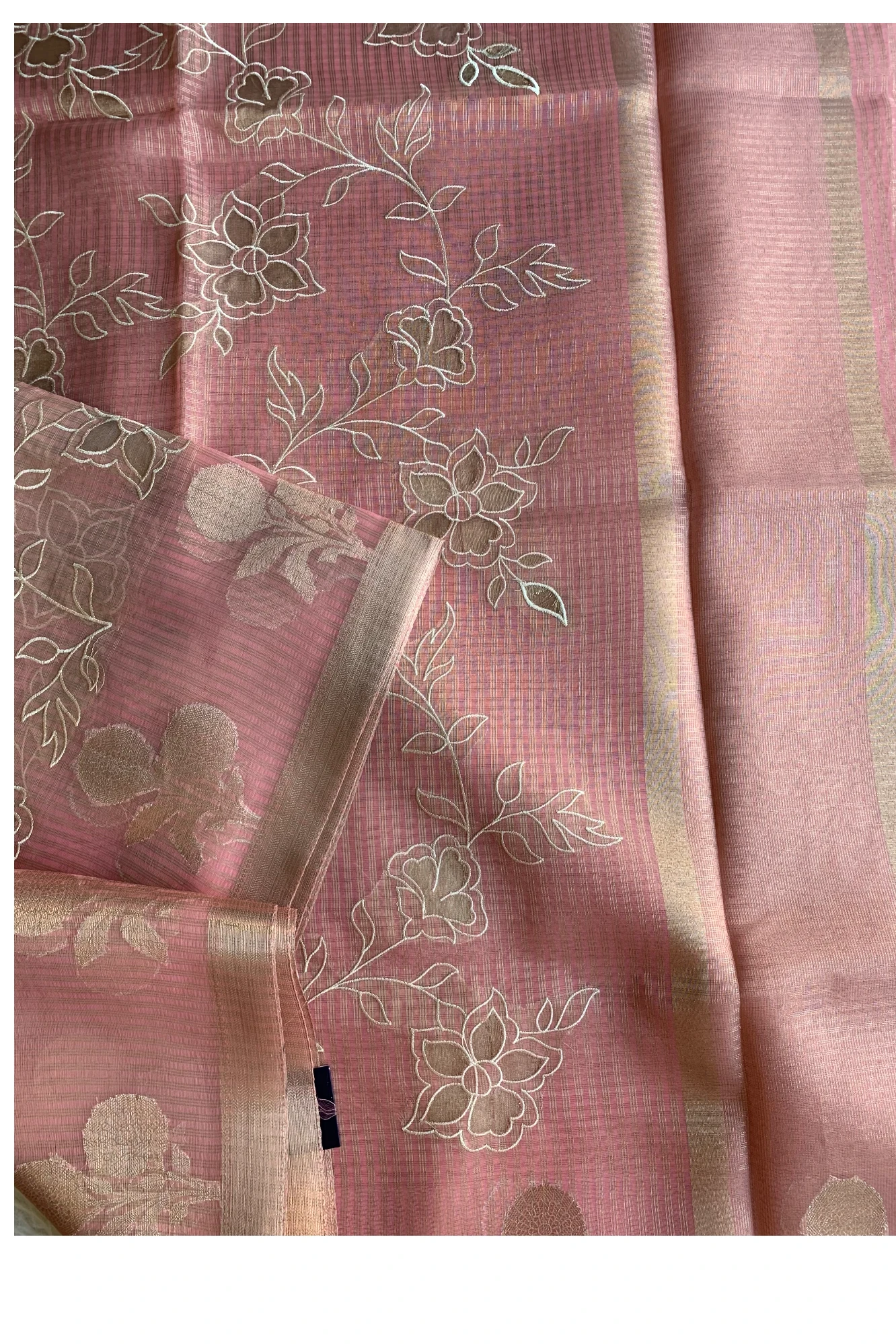 Pink Kota Banarasi Saree 5814 03