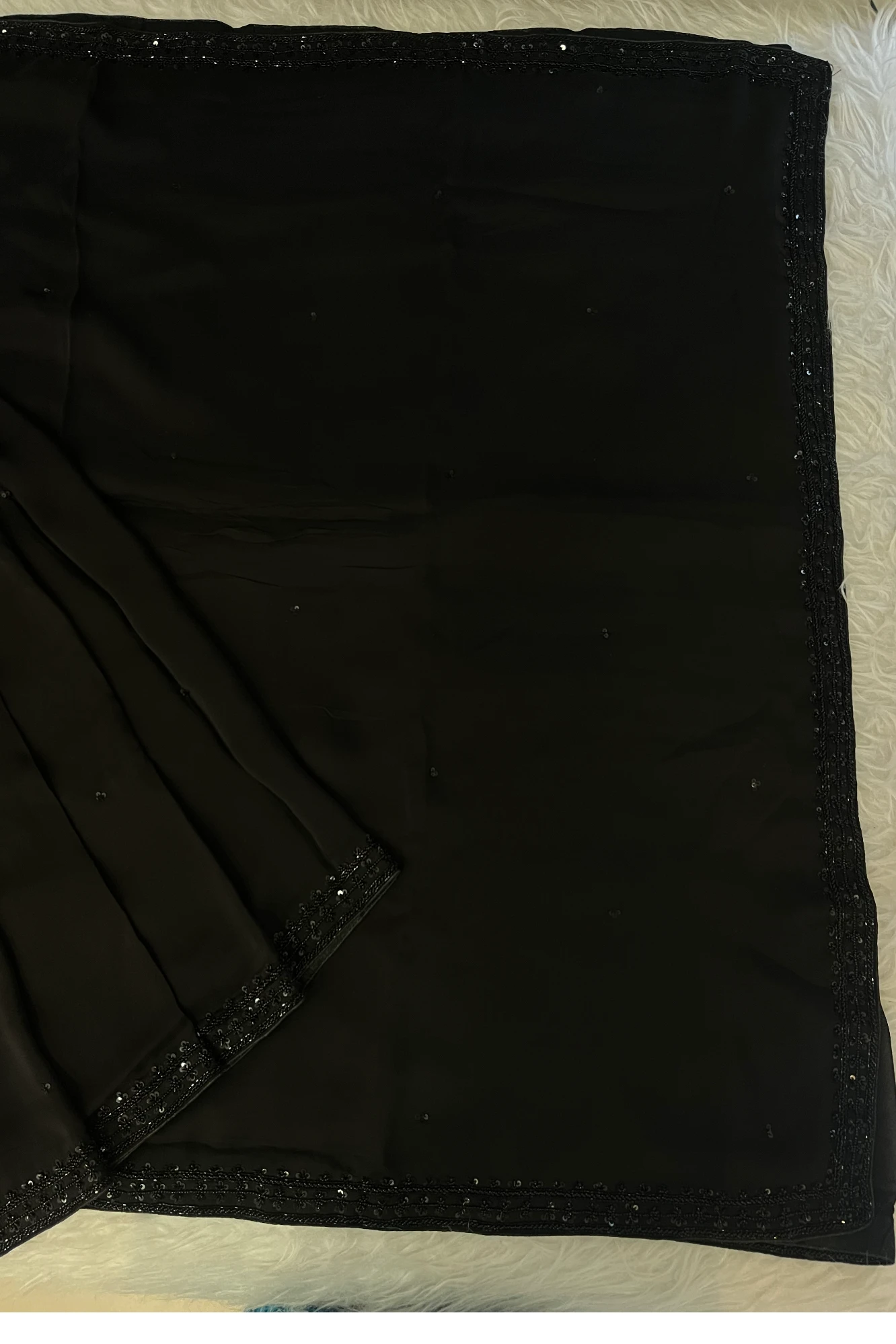 Black Soft Tissue Saree 5164 03
