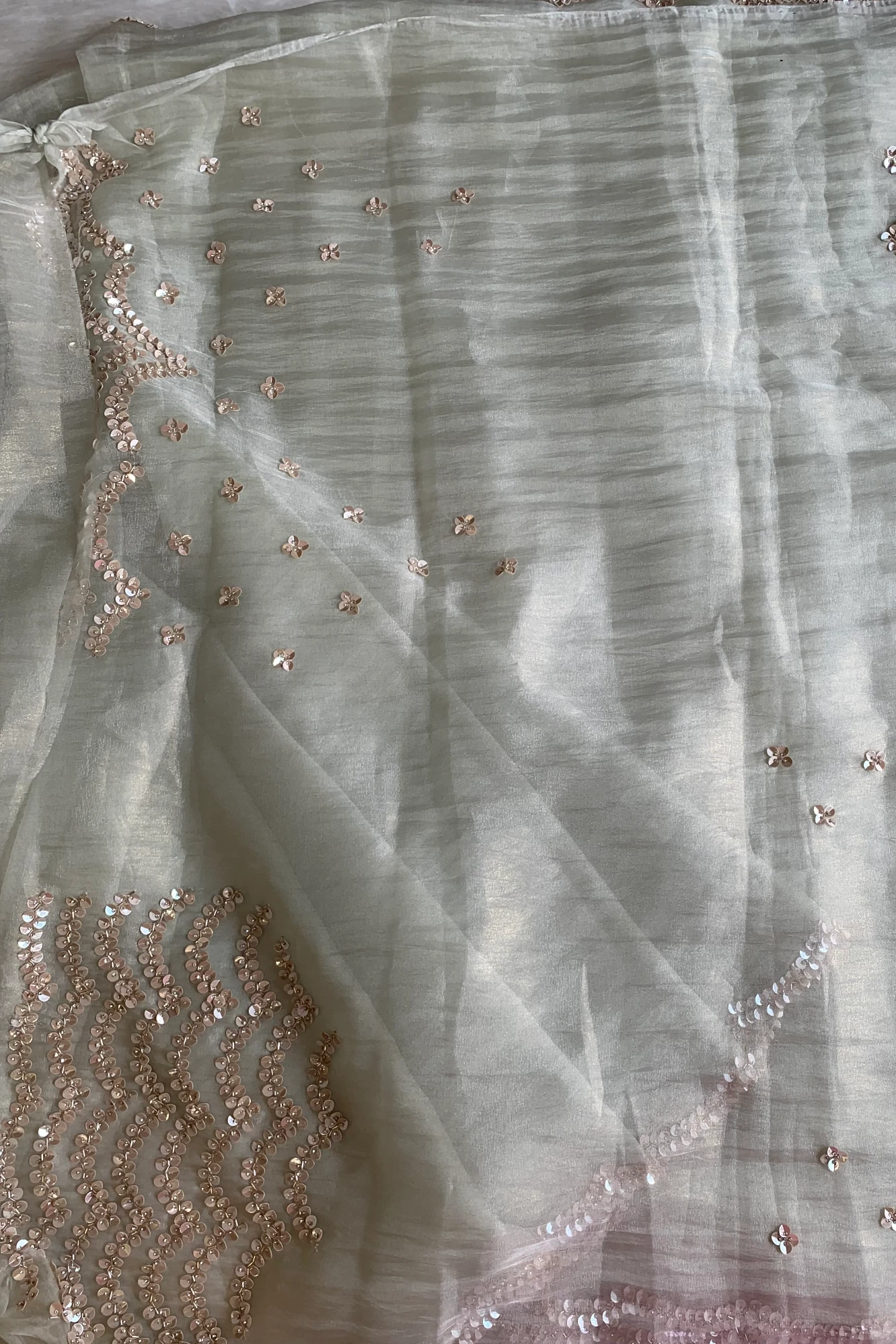 Ivory Crush Saree 5851 03