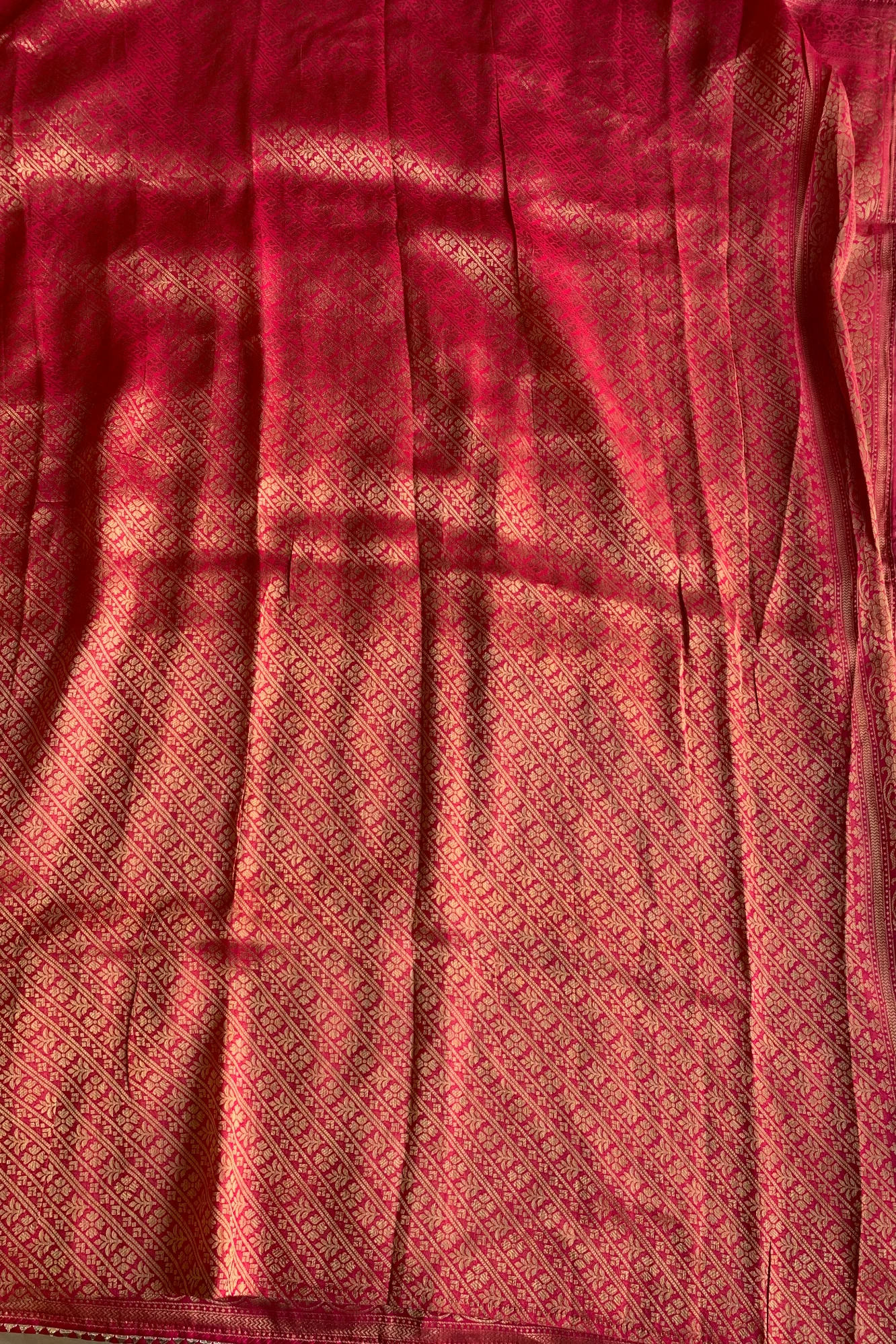Pink Traditional Banarasi Saree 5763 14
