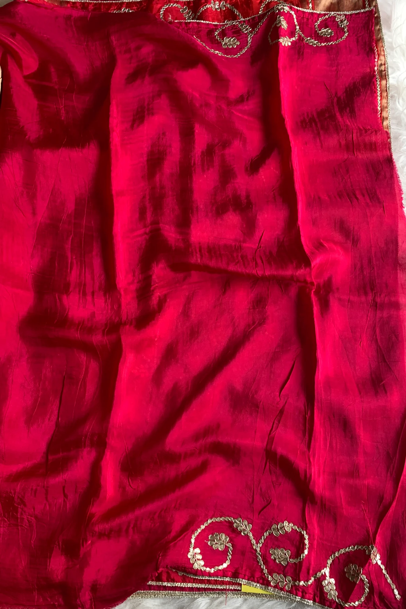 Shaded Gota Patti Gharchola Saree 5675 04