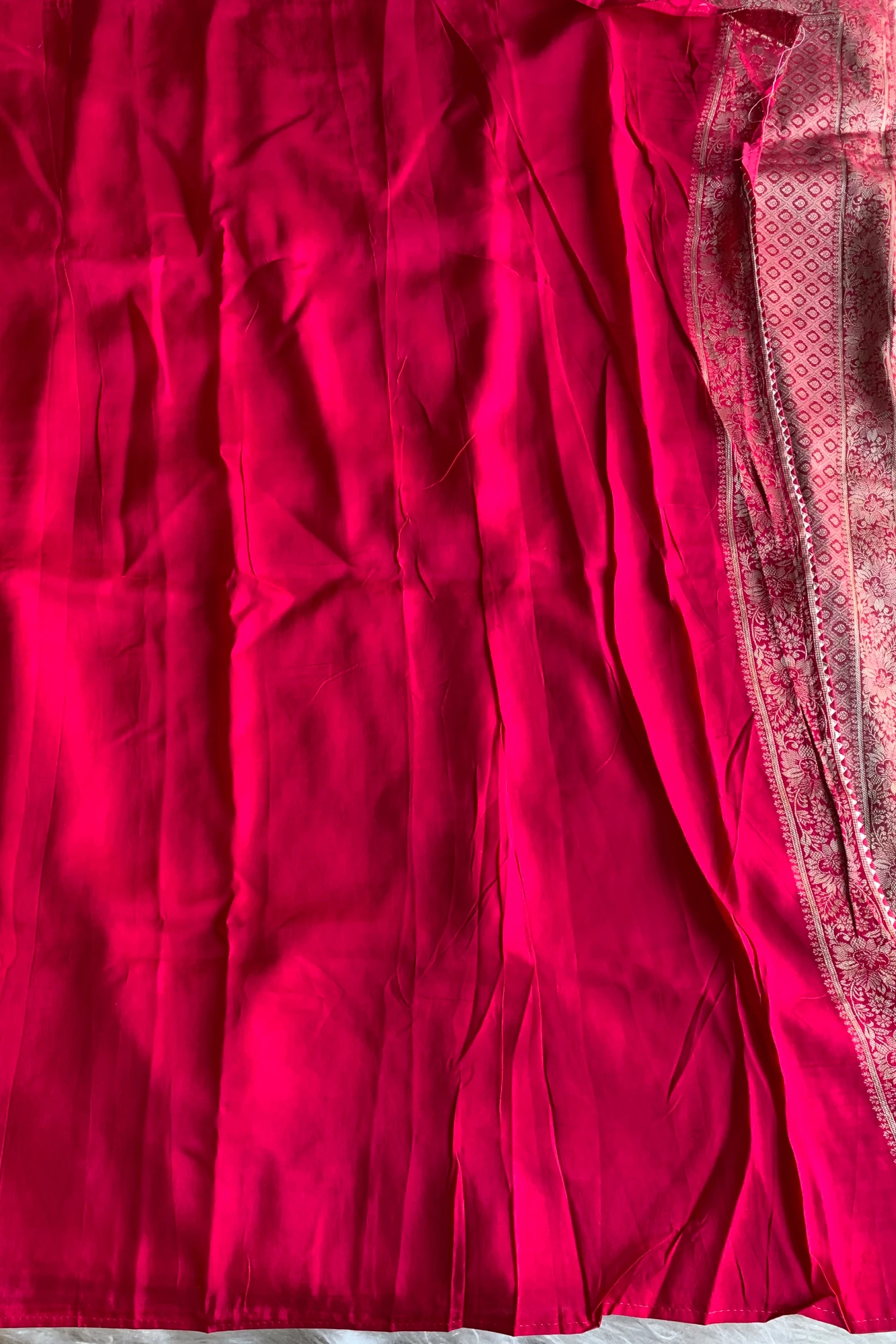 Red Banarasi Saree 5763 07