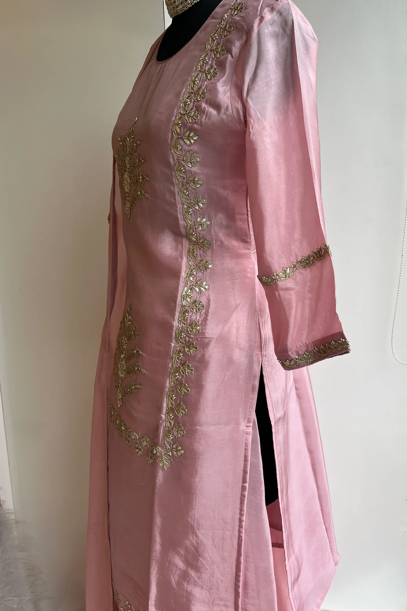 Blush Pink Gharara Set with Gotta & Dori Work 5469 01 (38)