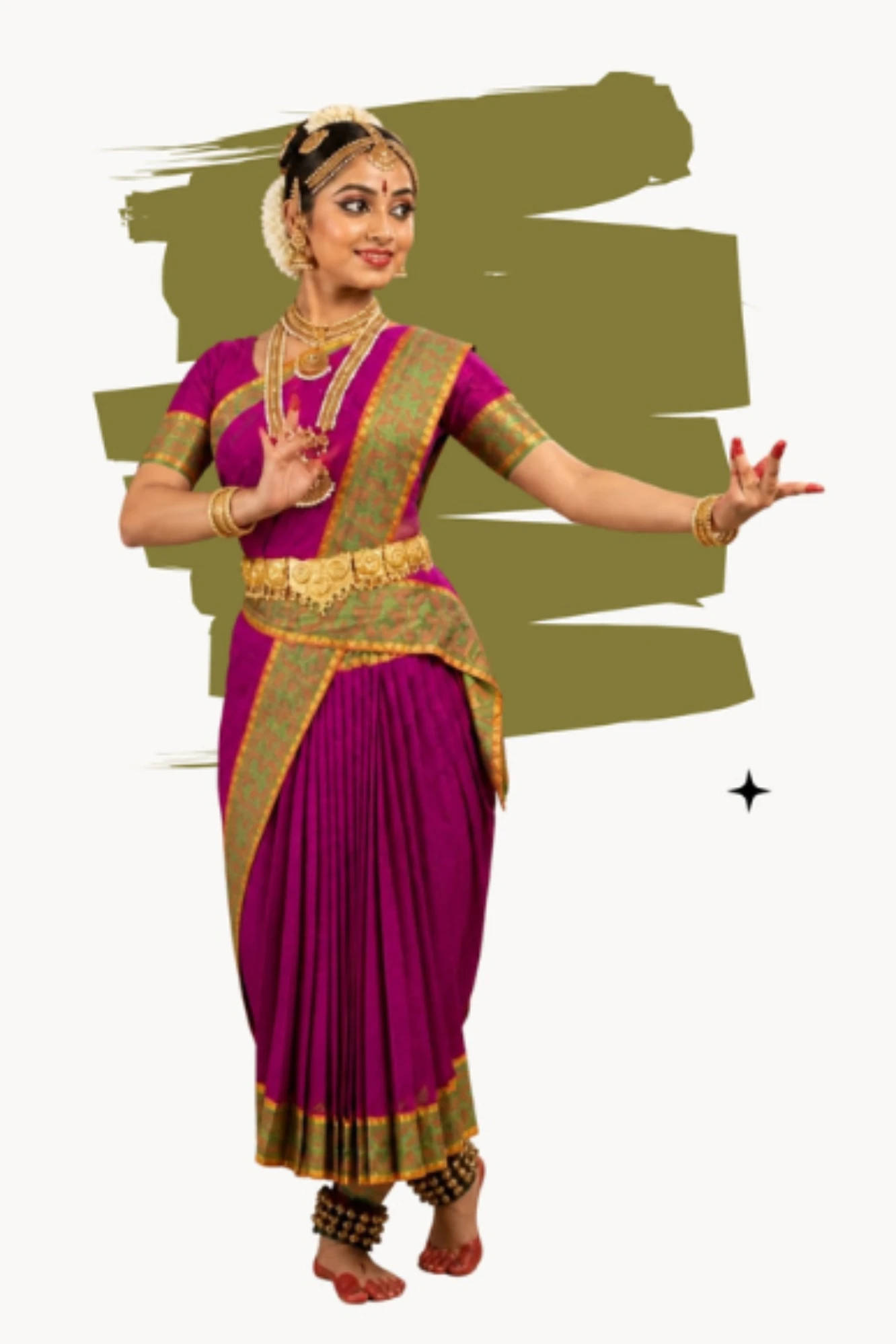 Stitched Practice Saree