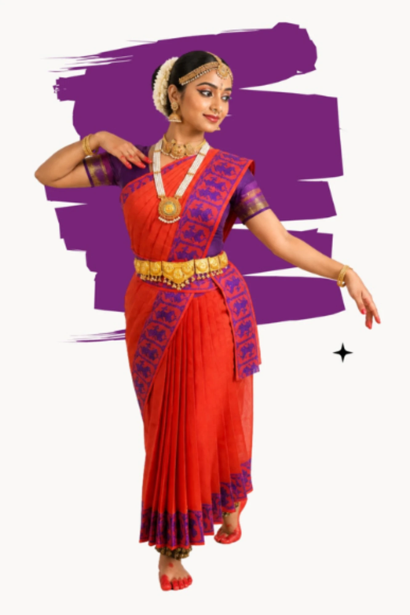 Stitched Practice Saree