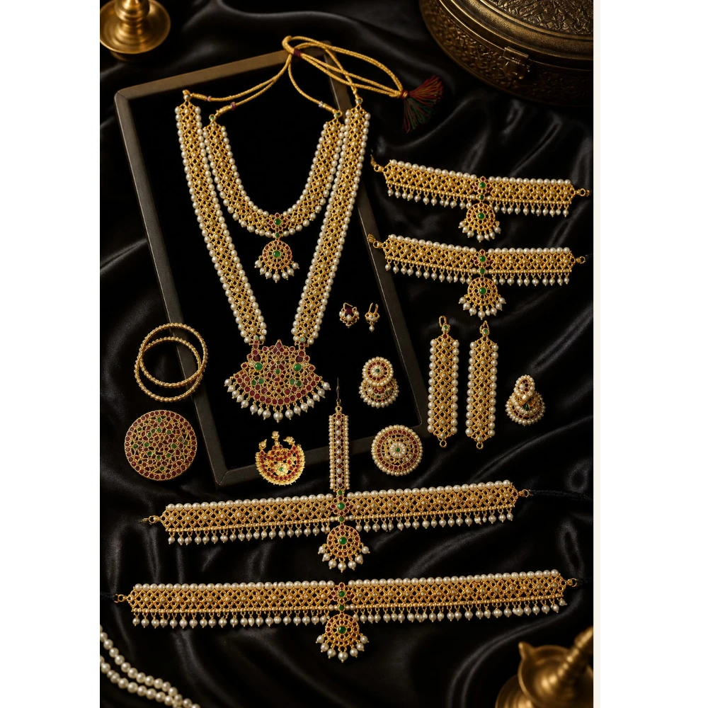 Shri Kalaivani - Ornaments Set
