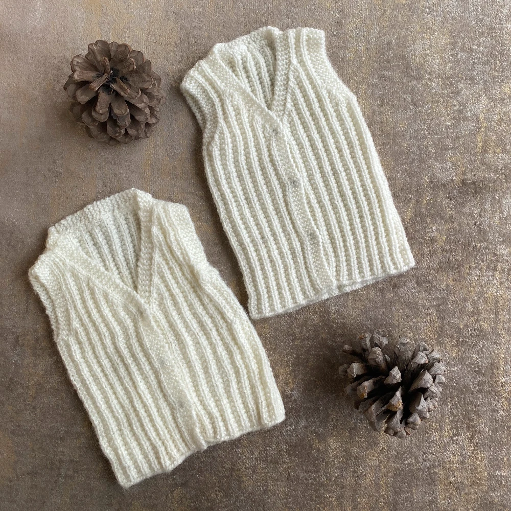 Ivory Warm Vest (Pack of 2)