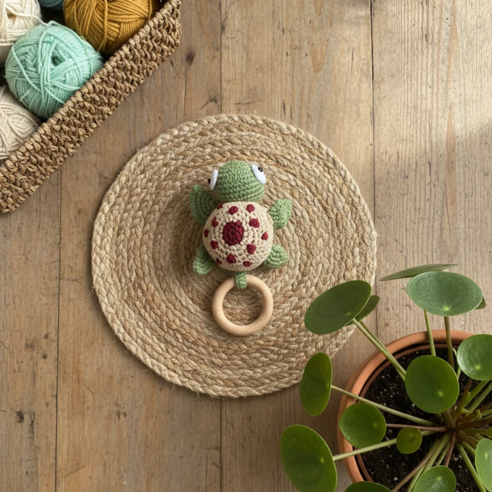 Turtle Rattle & Teether