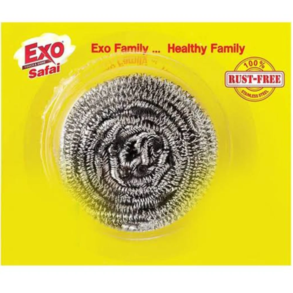 Exo Dishwash Scrubber Steel