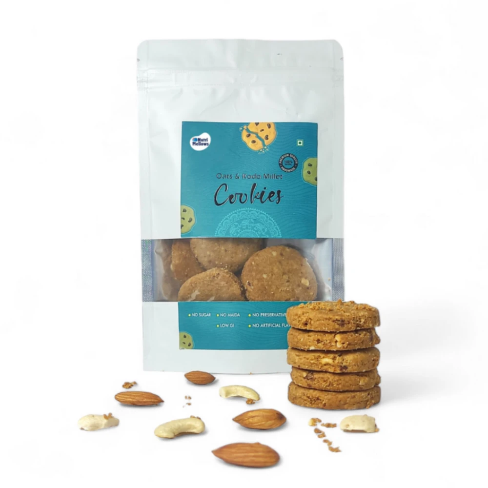 Dryfruit Oats Butter Cookies