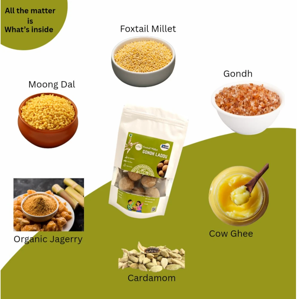 Foxtail Coconut Laddus