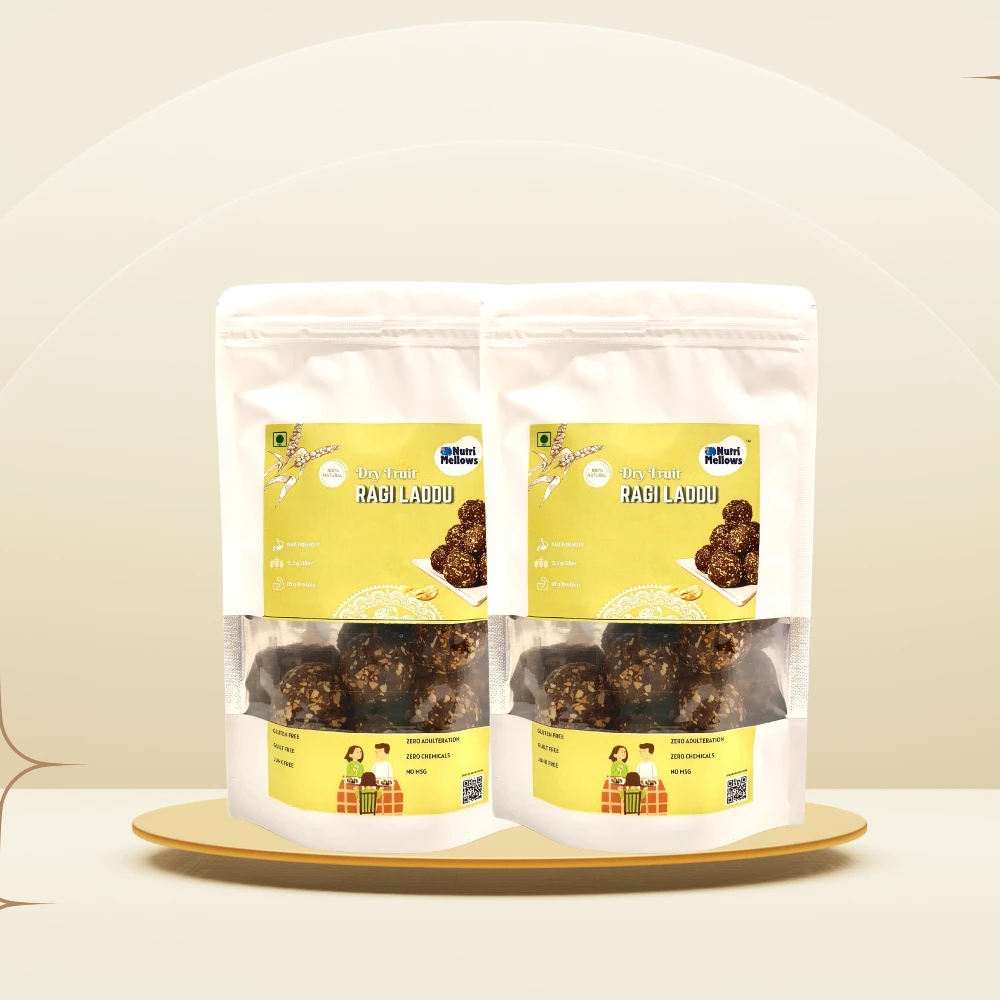 Ragi Dryfruit Laddus 2 Packs(2*80g,2*160g)