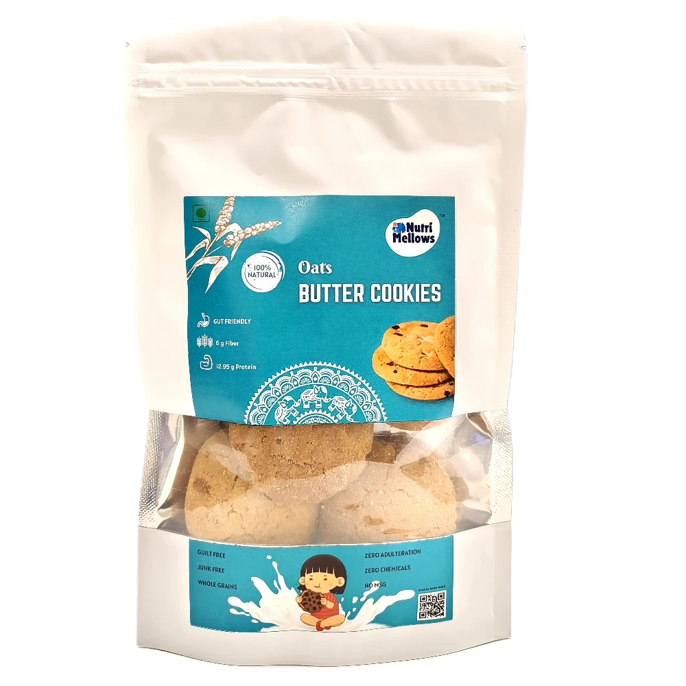 Dryfruit Oats Butter Cookies
