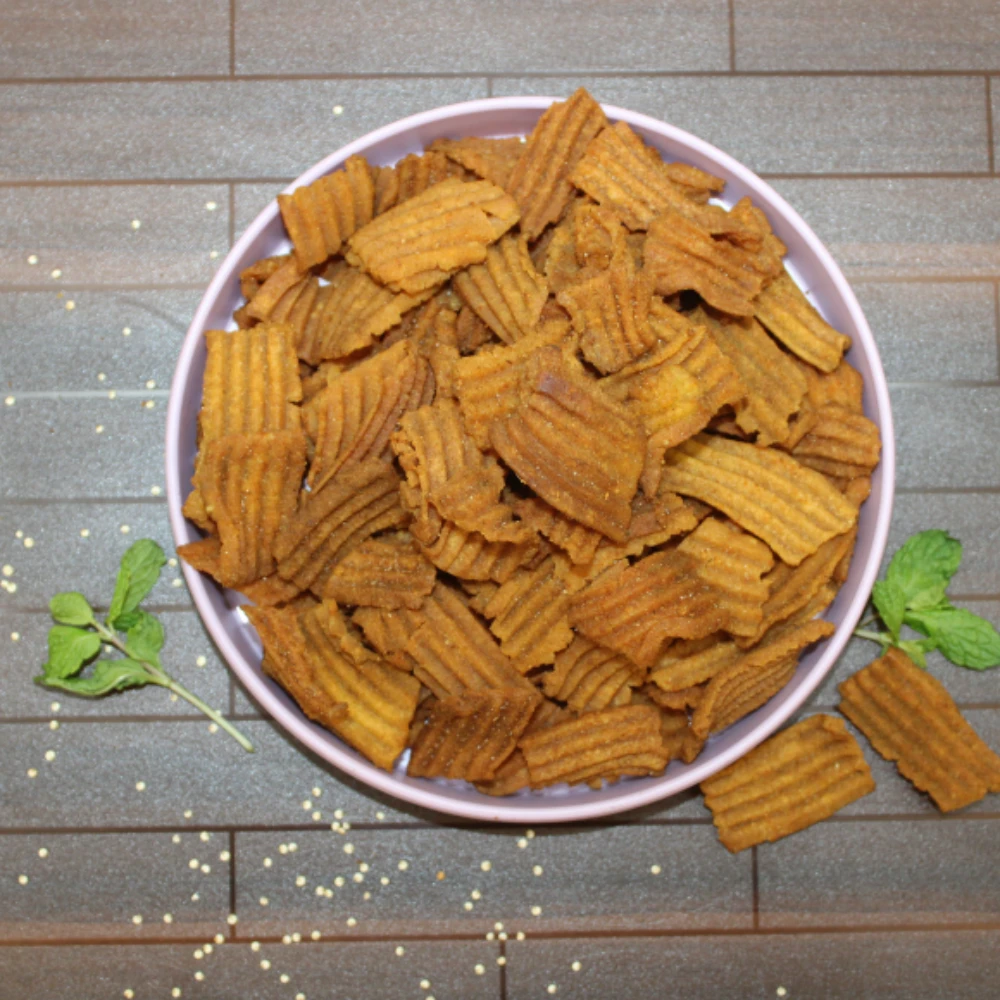 Pudina Quinoa Crackers