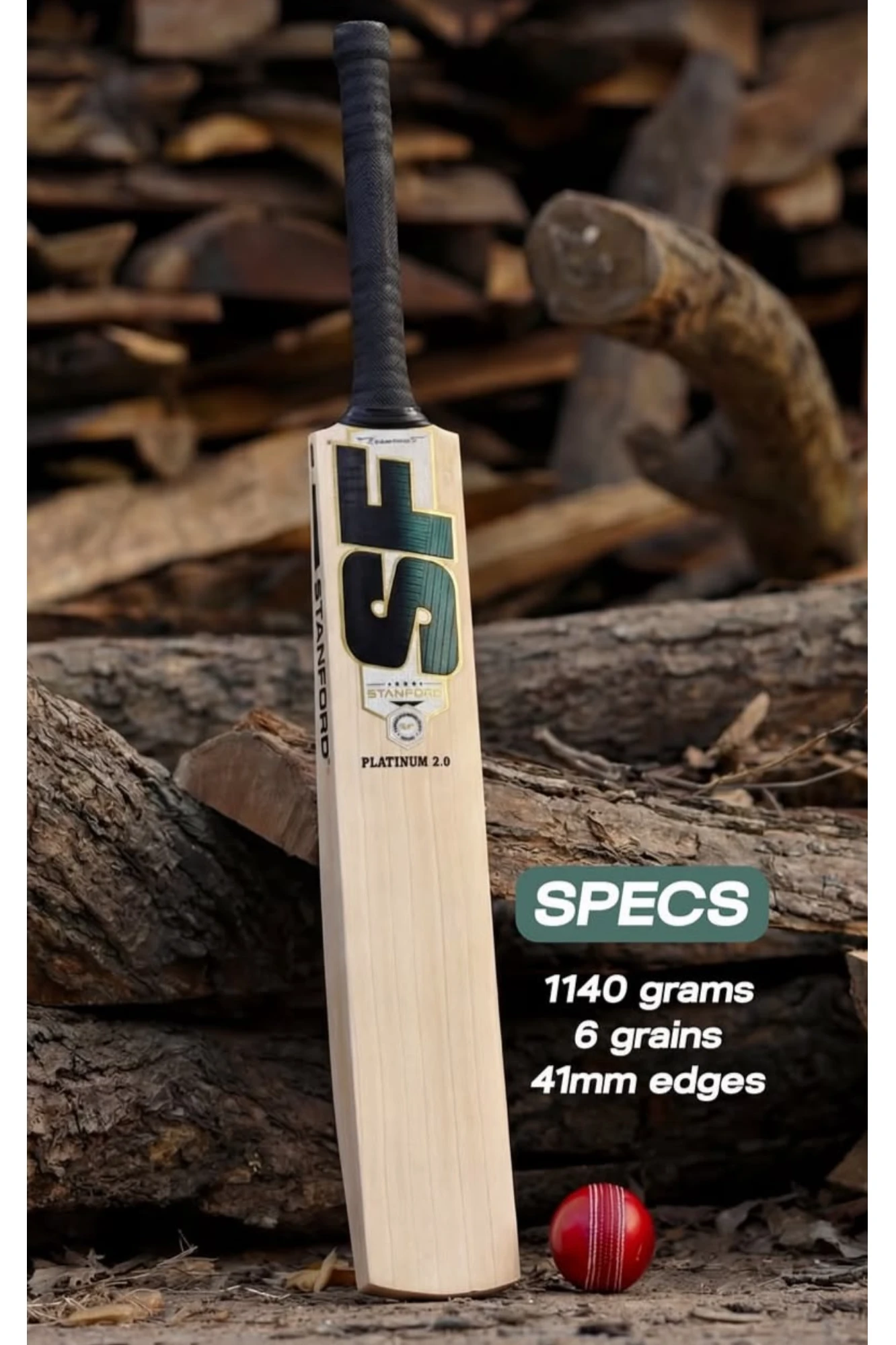 SF Platinum 2.0 English Willow Bat
