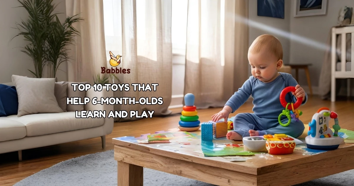 Top 10 Toys That Help 6-Month-Olds Learn and Play
