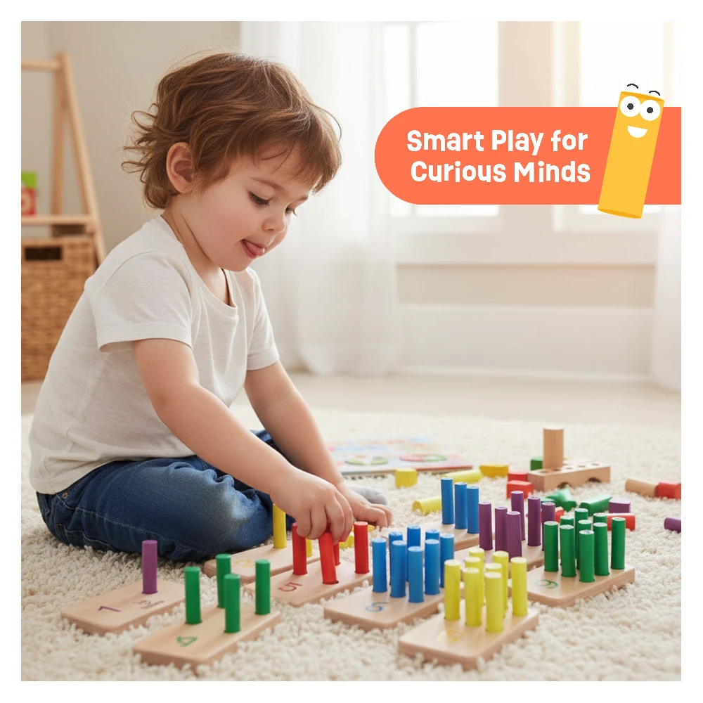 Number Counting Pegs