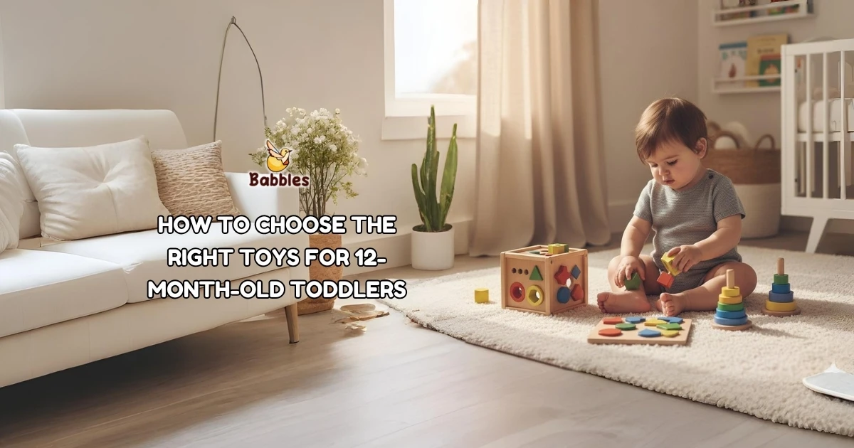 How to Choose the Right Toys for 12-Month-Old Toddlers