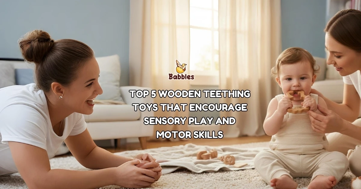 Top 5 Wooden Teething Toys That Encourage Sensory Play and Motor Skills