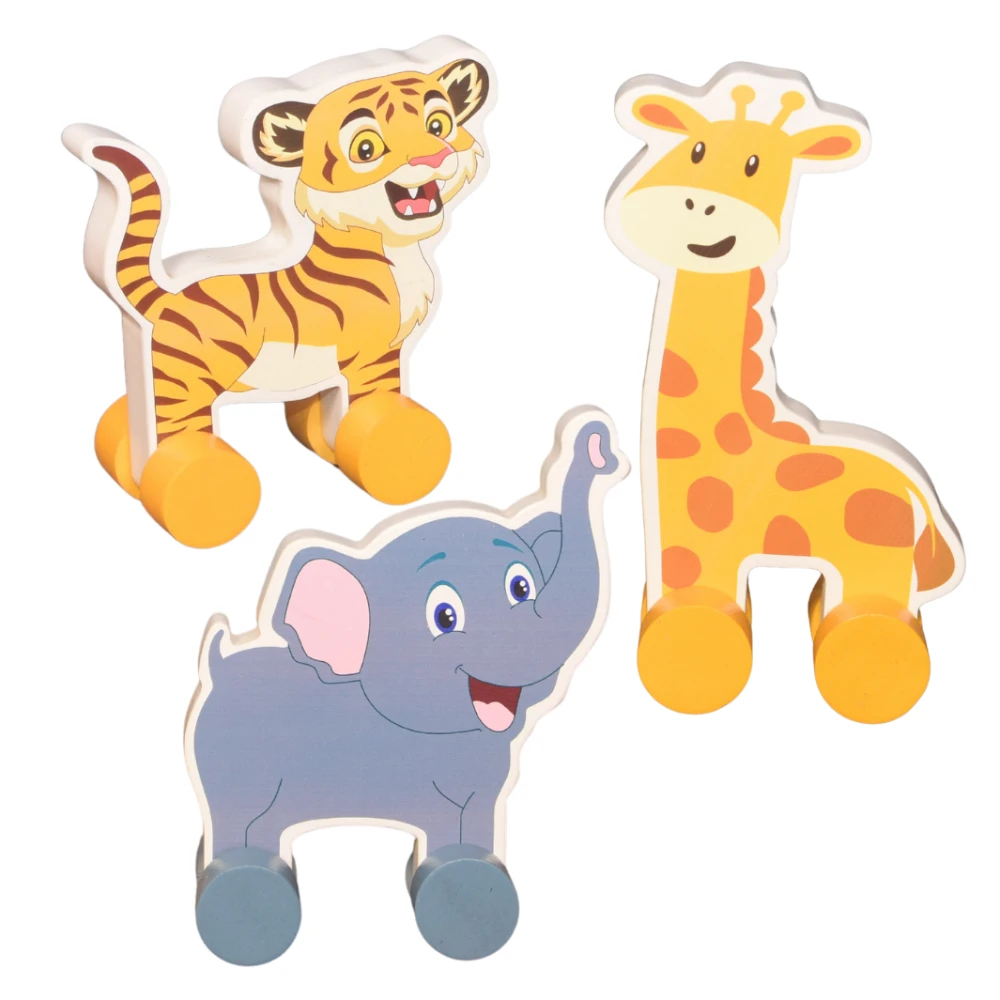 Push Toys- Animals(set of 3)
