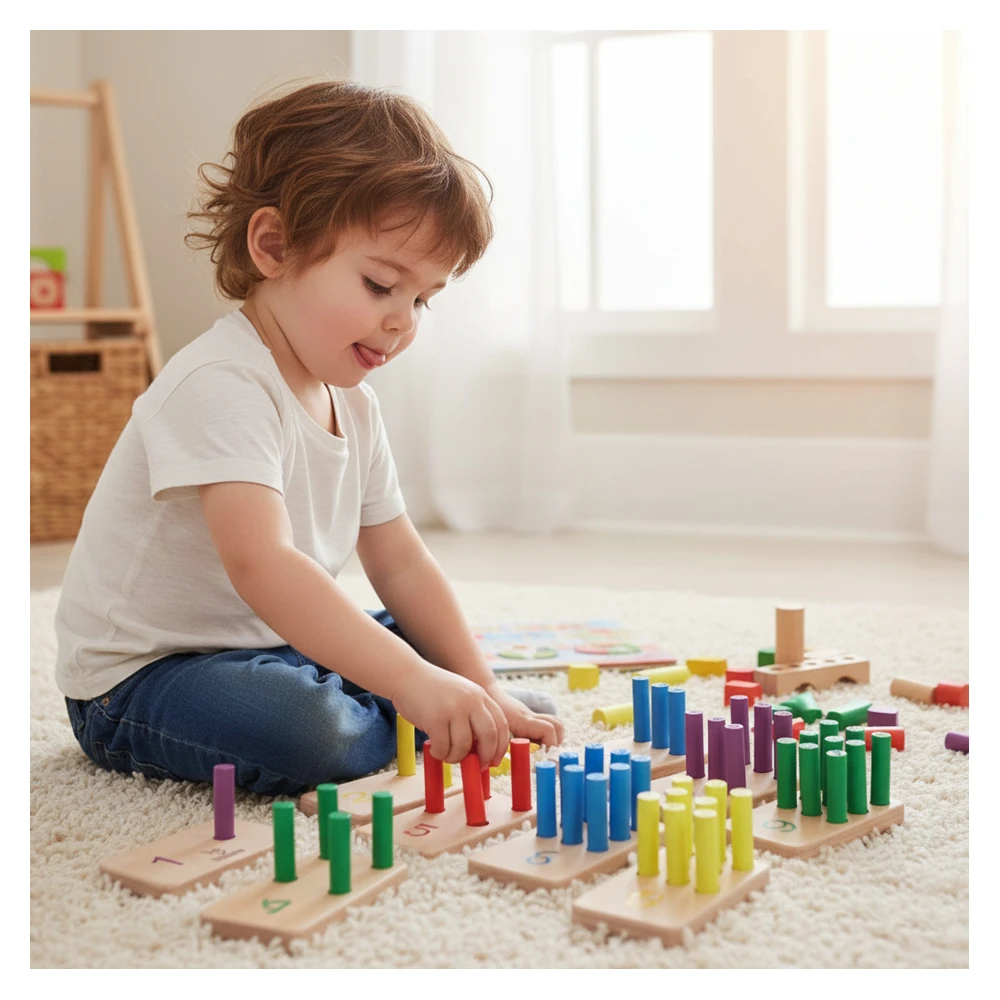 Number Counting Pegs