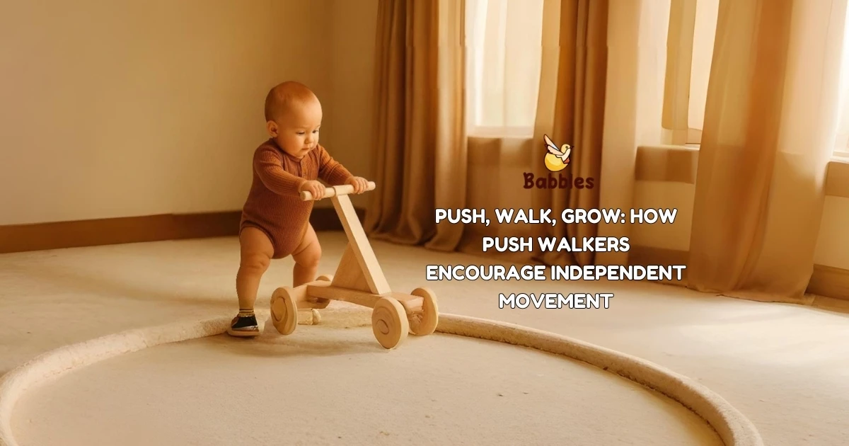 Push, Walk, Grow: How Push Walkers Encourage Independent Movement