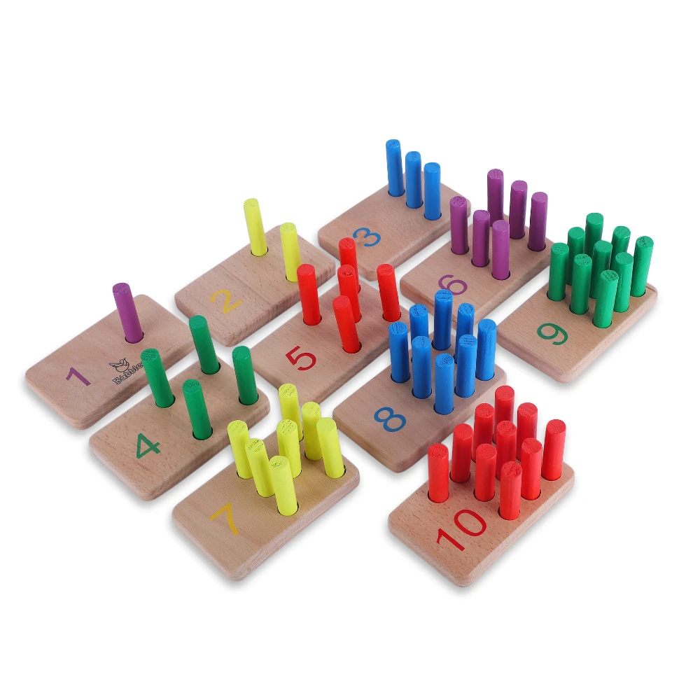 Number Counting Pegs