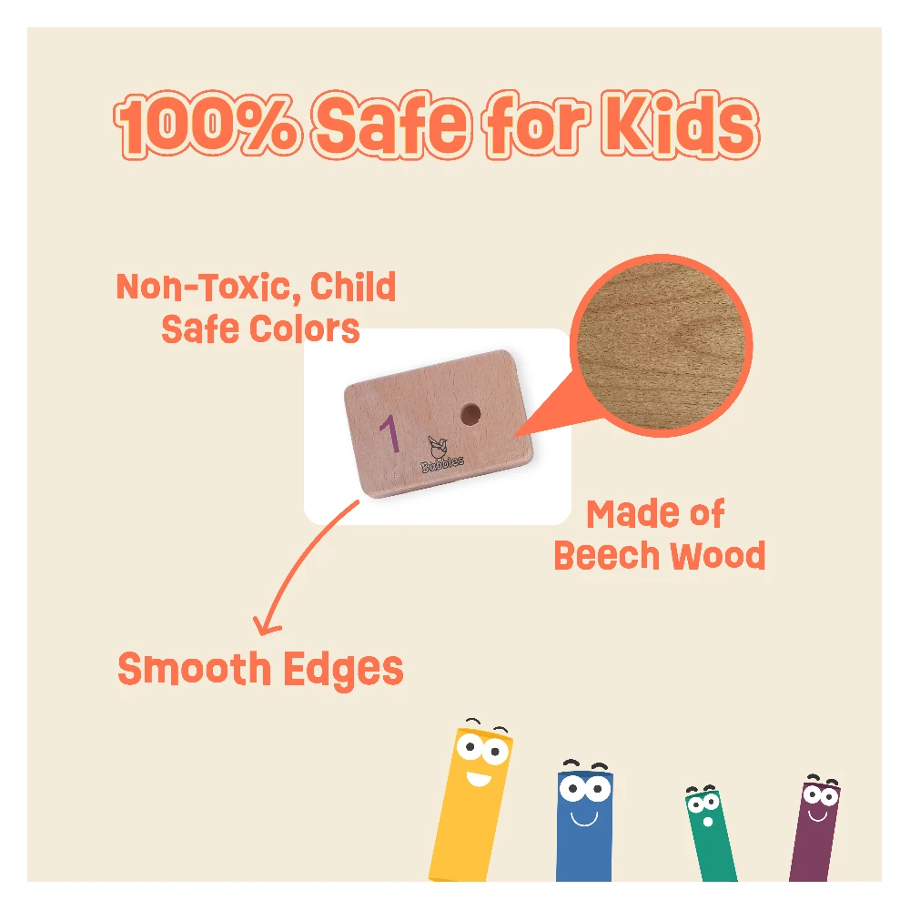 Number Counting Pegs