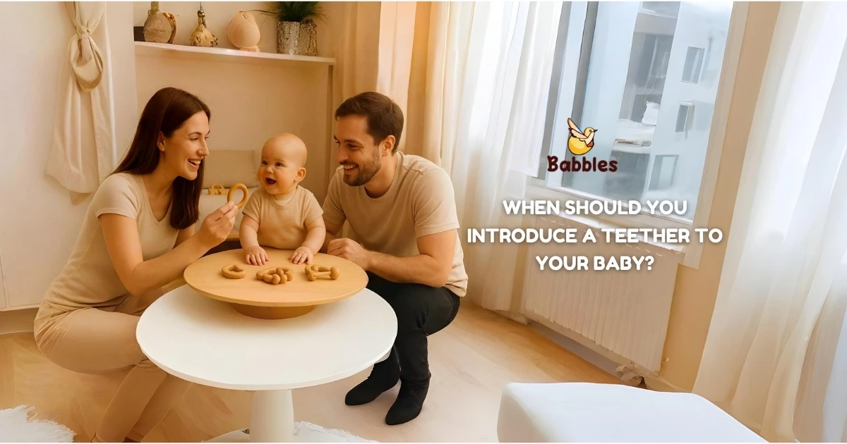 When Should You Introduce a Teether to Your Baby?