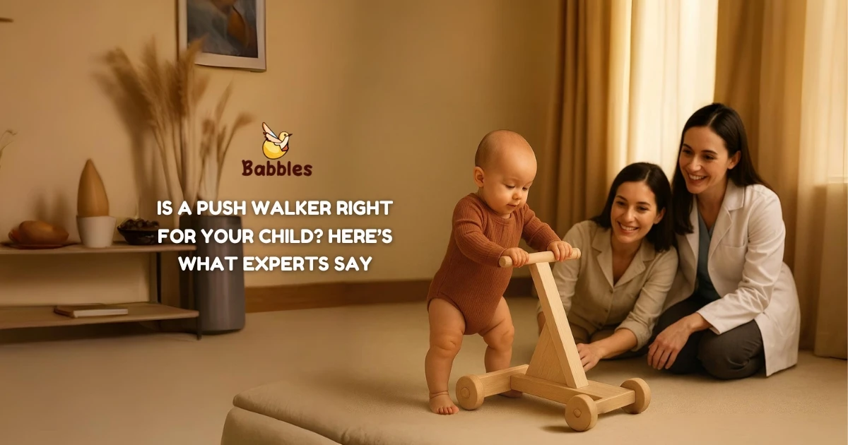 Is a Push Walker Right for Your Child? Here’s What Experts Say