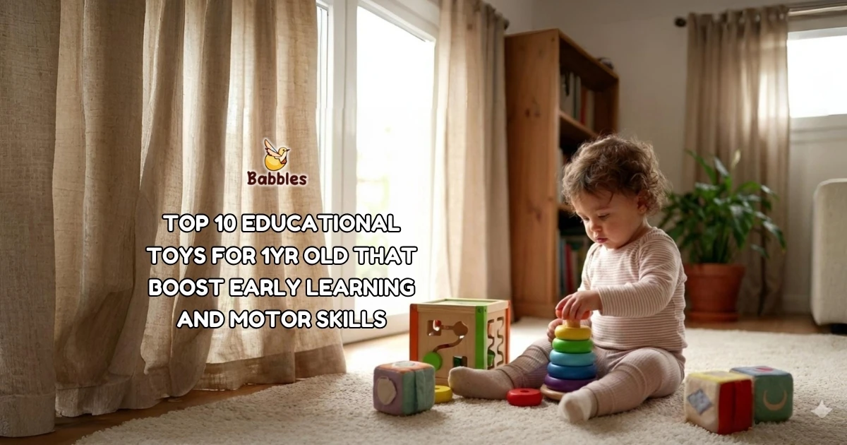 Top 10 Educational Toys for 1yr Old That Boost Early Learning and Motor Skills