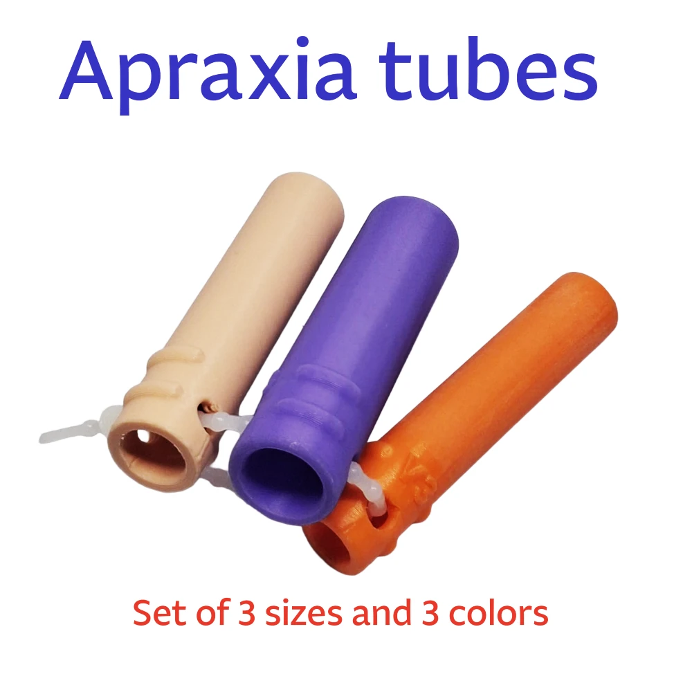 Apraxia Shapes and tubes kit