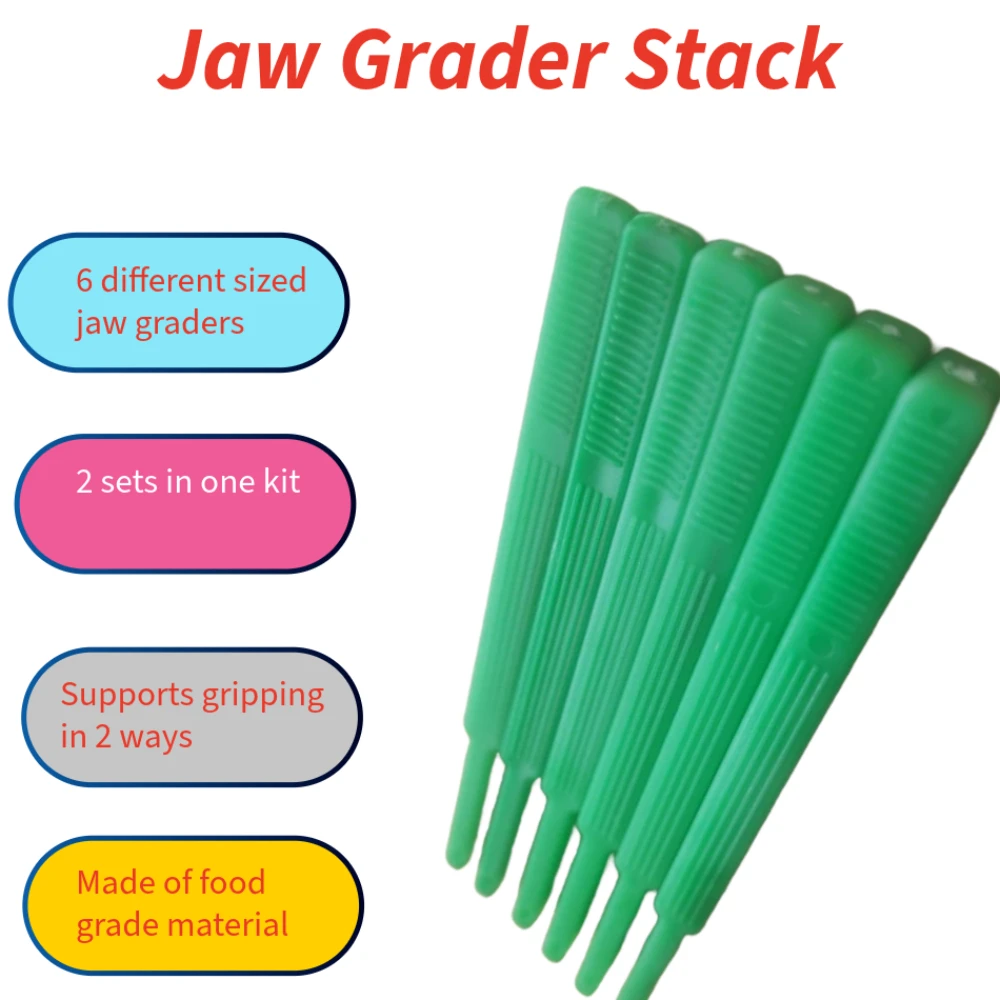 Jaw grader stack