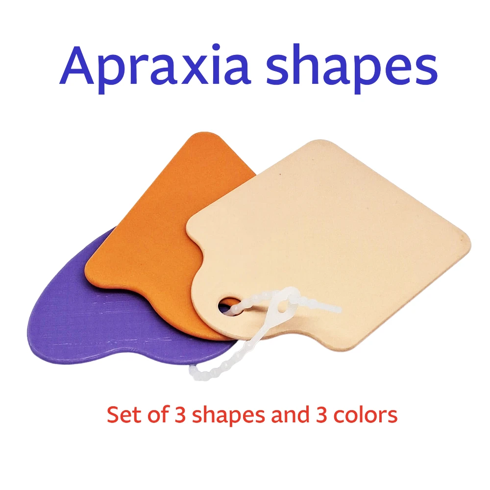 Apraxia Shapes and tubes kit