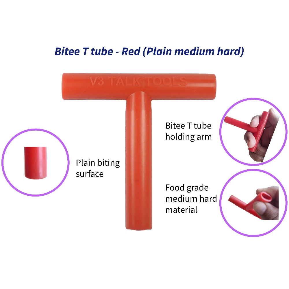Bitee T tube Red (medium hard)